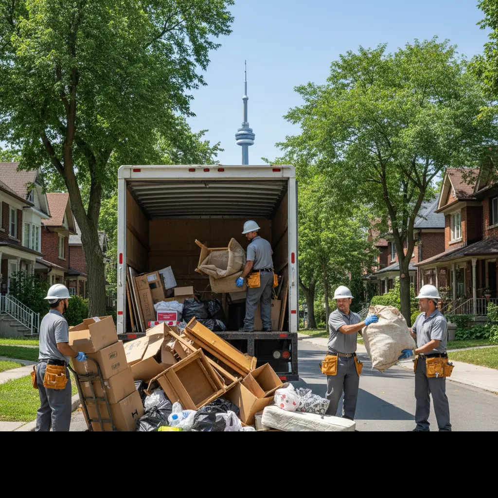 Careful junk removal and sorting coordination in Toronto