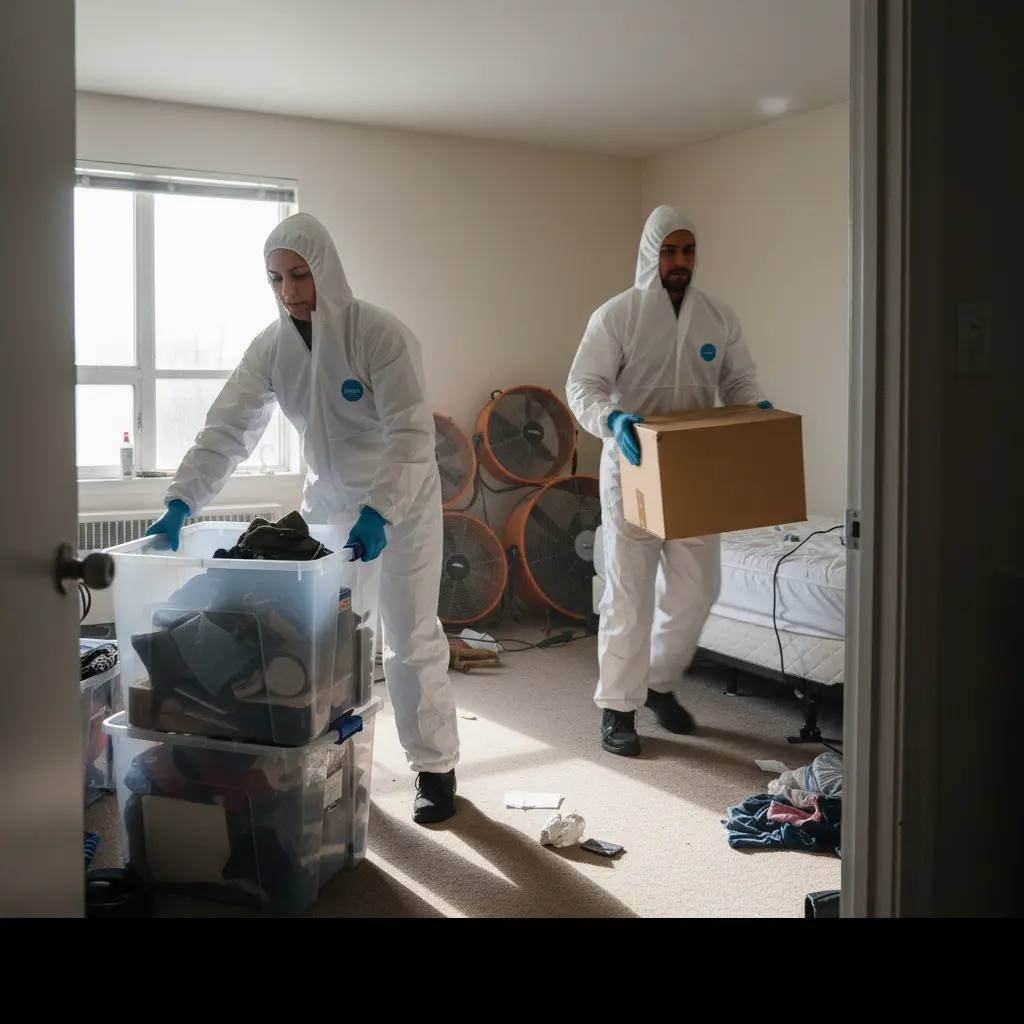 Professional debris removal completion
