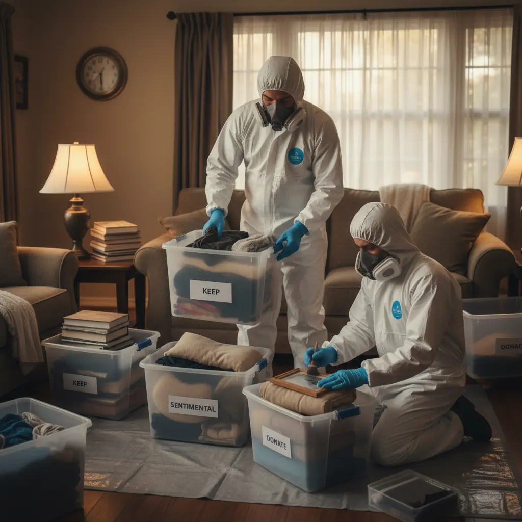 Whole-house hoarding cleanup in Toronto
